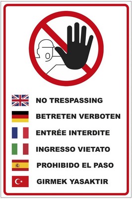 Entrée interdite